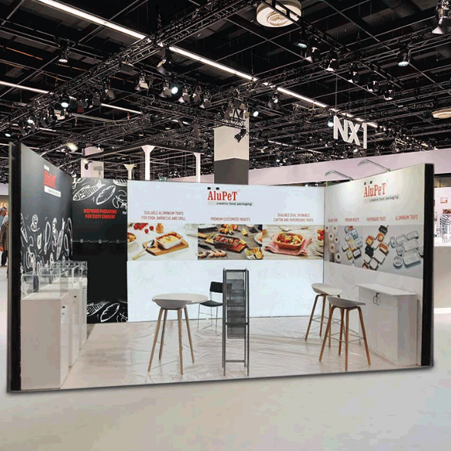 Exhibition Stand for Alupet at Empack, Berlin