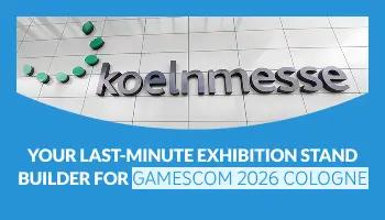 Your Last-Minute Exhibition Stand Builder for Gamescom 2026 Cologne