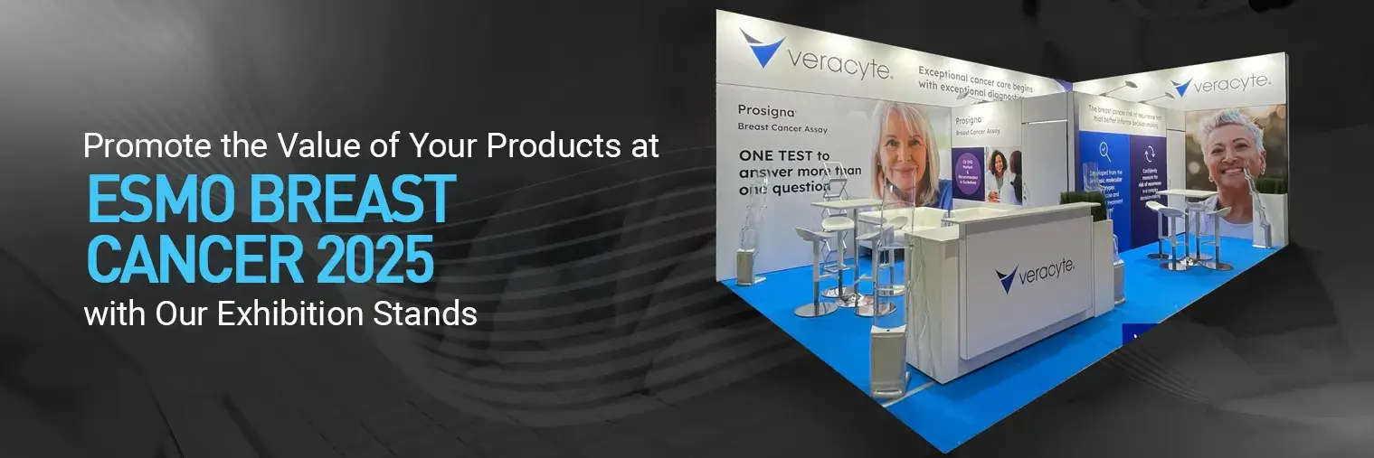 Exhibition stand builder for ESMO Breast Cancer 2025