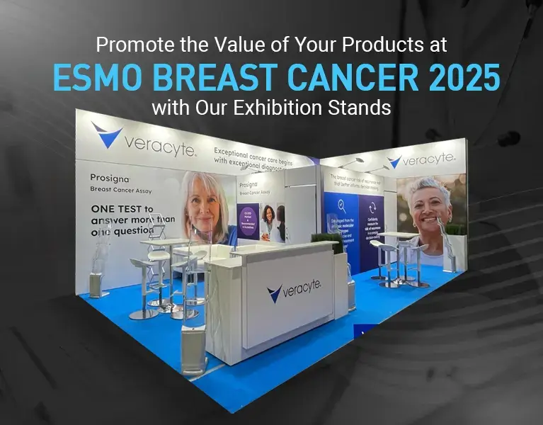 Exhibition stand builder for ESMO Breast Cancer 2025