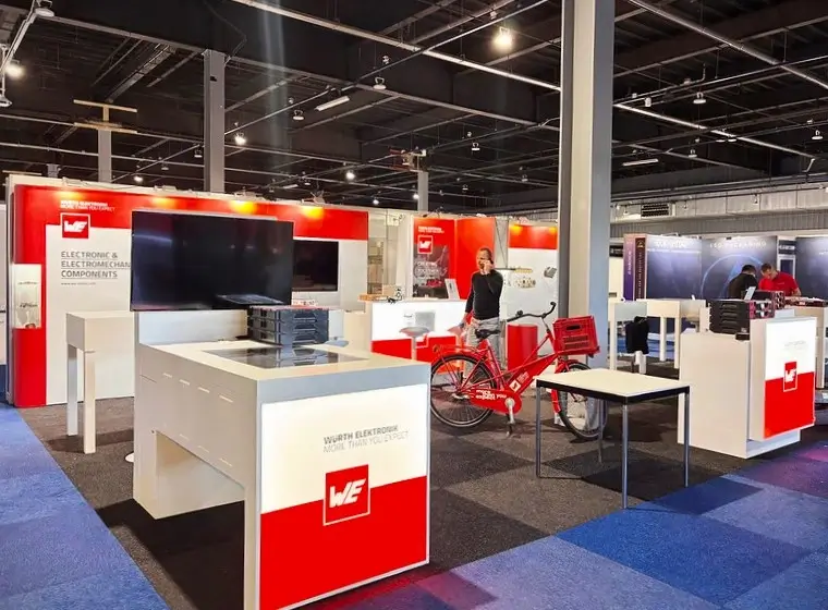 Exhibition Stand for Wurth, Germany at Electronics & Applications 2025, Utrecht
