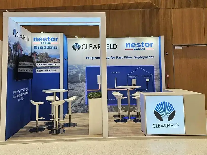 Exhibition stand design & build for Nestor Cables, Finland