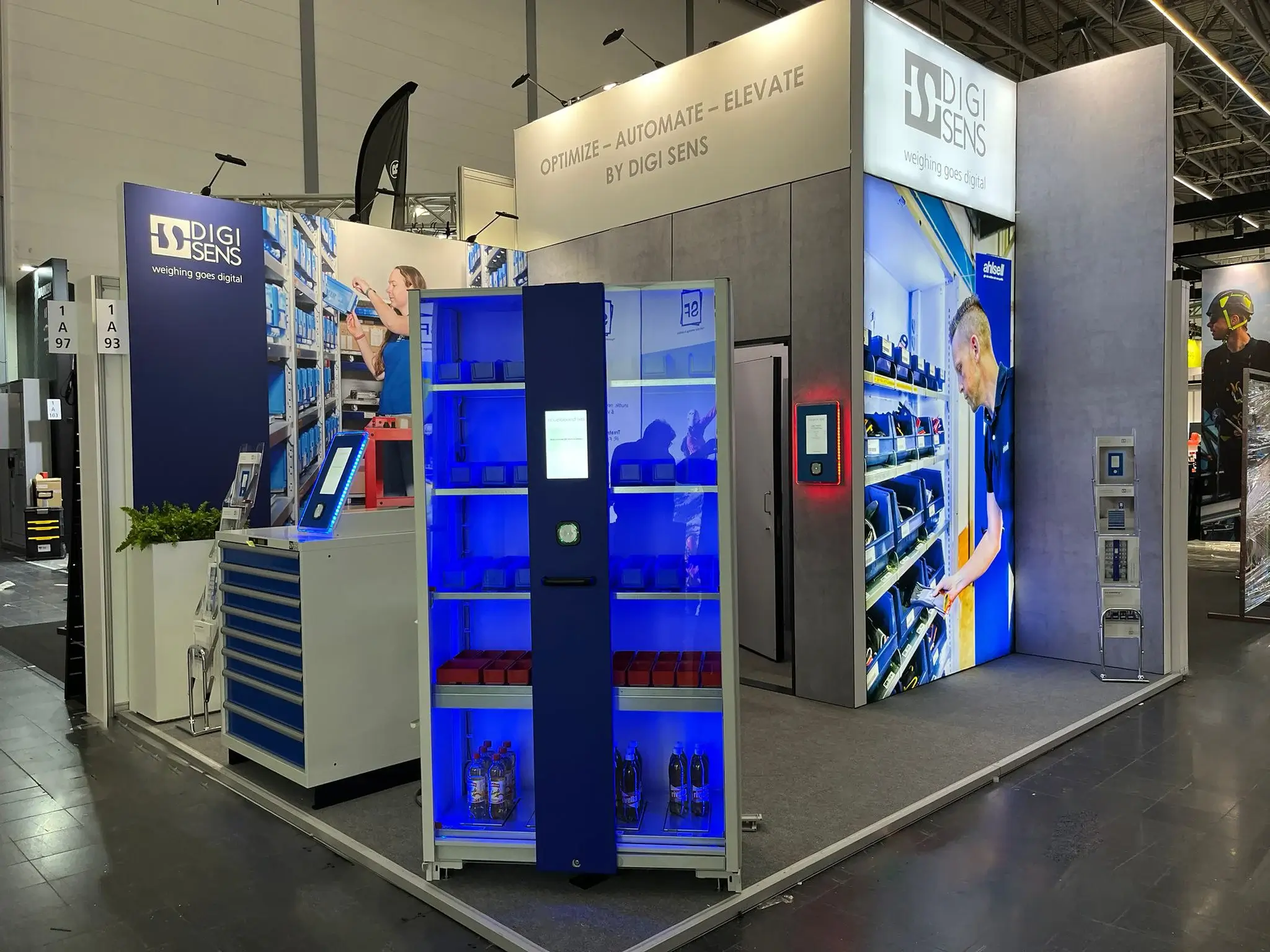 20 Sqm Booth for Digi Sens - Switzerland A+A 2025, Düsseldorf