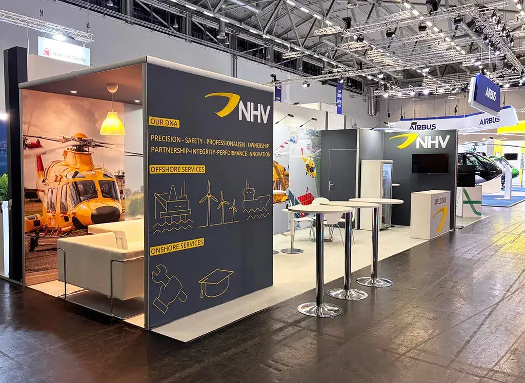 27 Sqm Booth for Nhv – Belgium  European Rotors 2025, Cologne