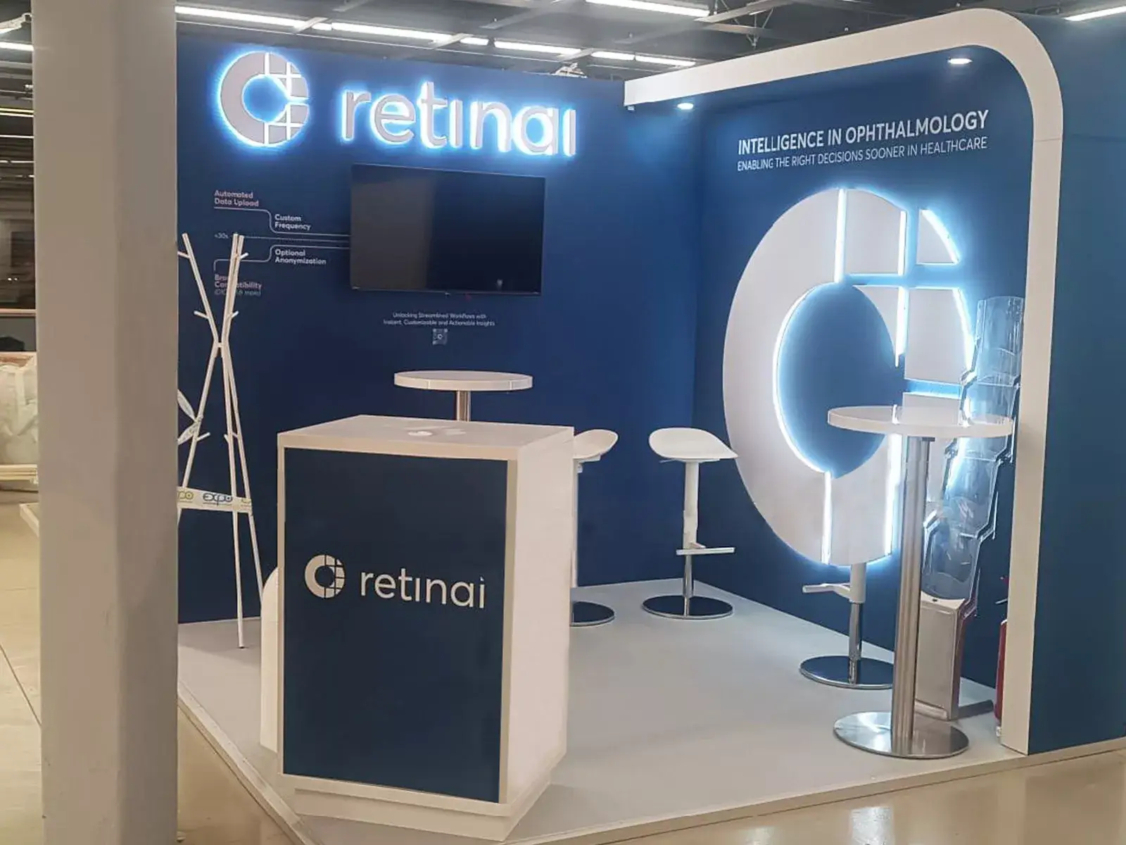 9 Sqm Booth for Retinai - Switzerland at Floretina 2025 Congress 2025, Italy