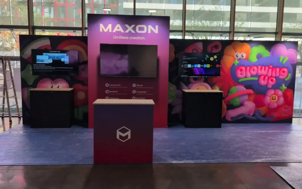 24 Sqm Booth for Maxon – Germany OFFF Barcelona 2026, Barcelona