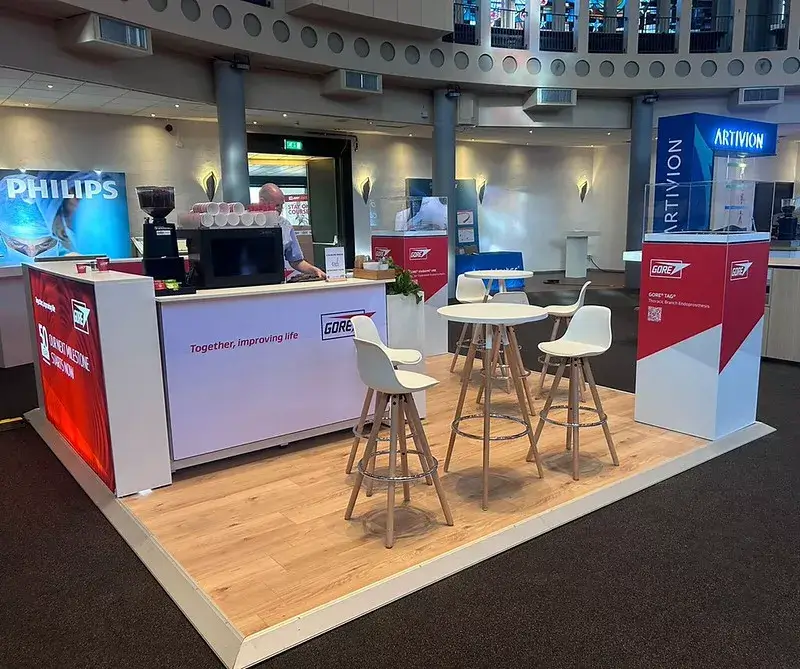 16 Sqm Booth for Gore – USA Vaatdagen 2026, Noordwijkerhout