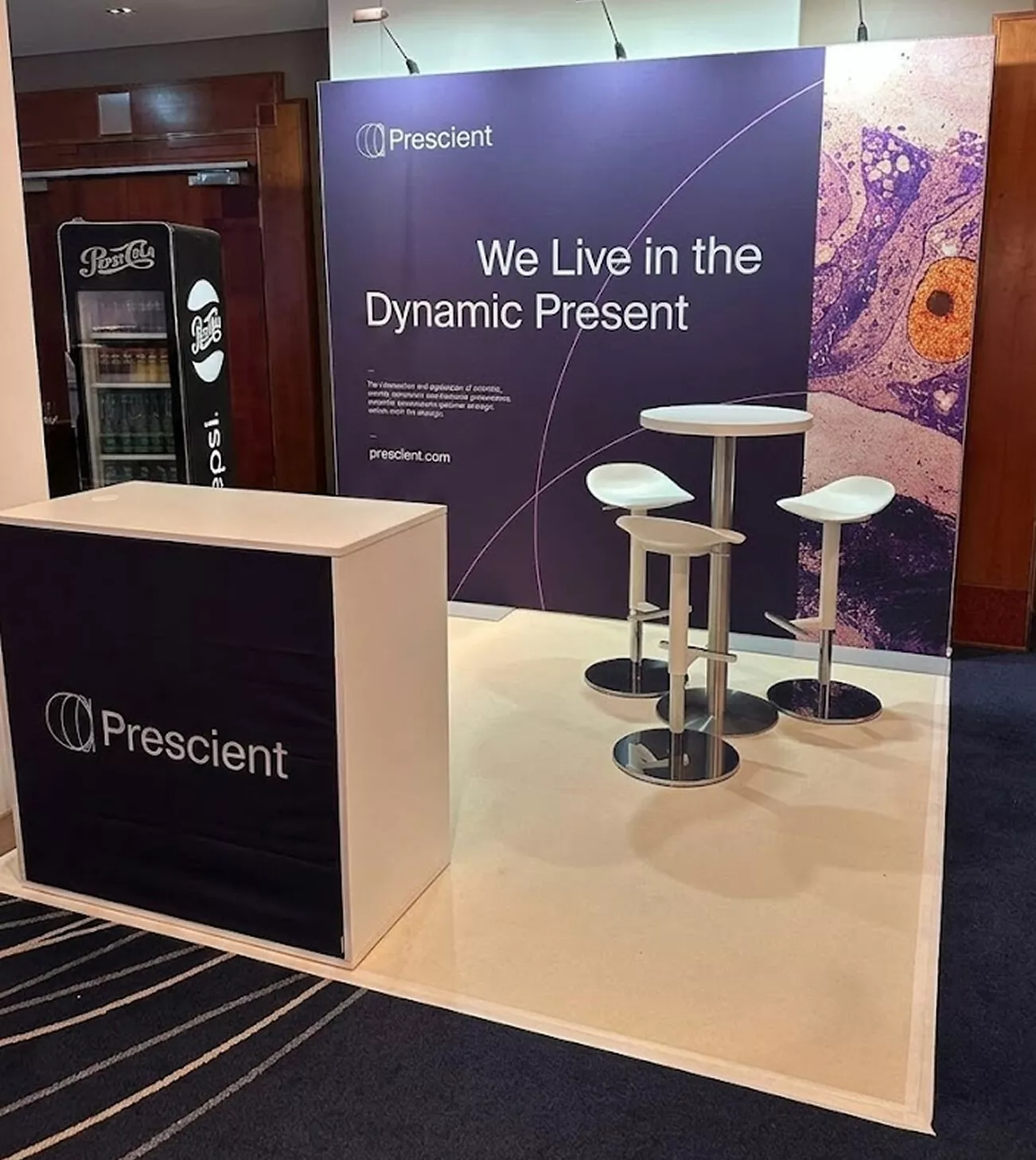9 Sqm Booth for Prescient – UK Pharma CI Europe Conference & Exhibition 2026, Frankfurt