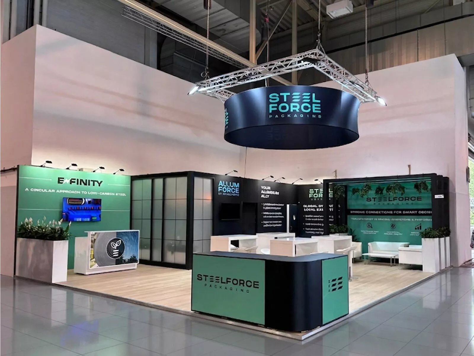 90 Sqm Booth for Steelforce Packaging – Belgium METPACK 2026, Essen
