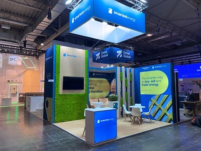 Exhibition stand design for smartest energy