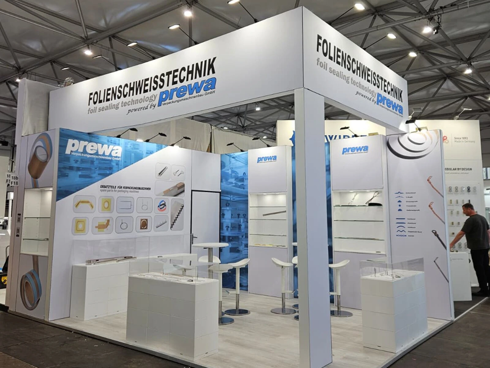 38.5 Sqm Booth for Prewa – Germany  INTERPACK 2026, Düsseldorf