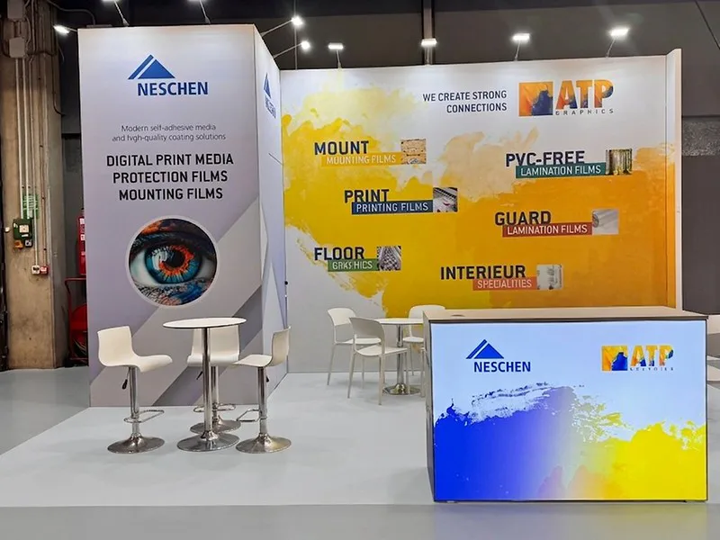 24 Sqm Booth for ATP – Switzerland FESPA 2026, Barcelona