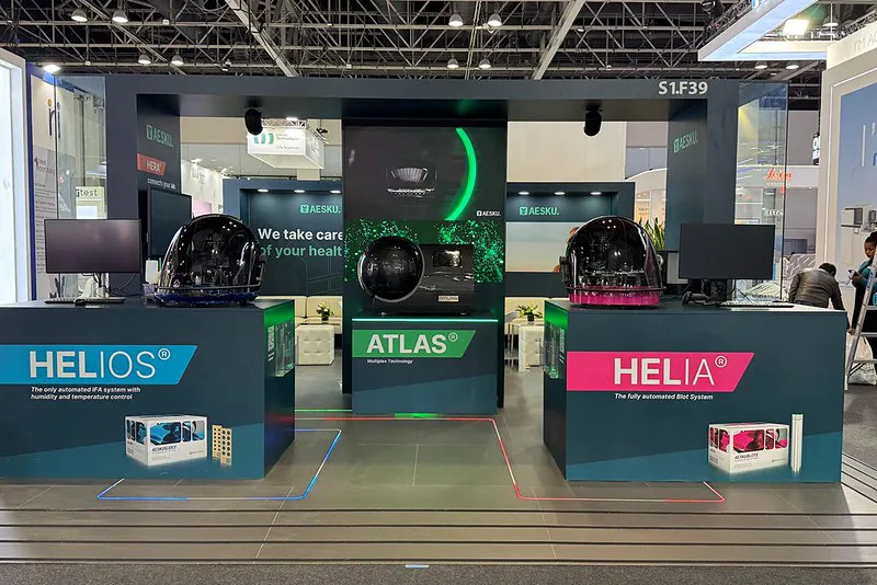 48 Sqm Booth for Aesku  – Germany  Autoimmunity 2026, Prague