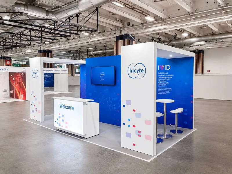 18 Sqm Booth for Incyte – USA ISTH Congress 2026, Paris