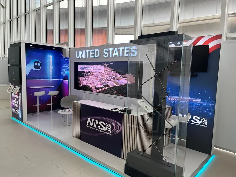 12 Sqm Booth for Lawrence Livermore Labs – USA  CyberCon 2026, Vienna