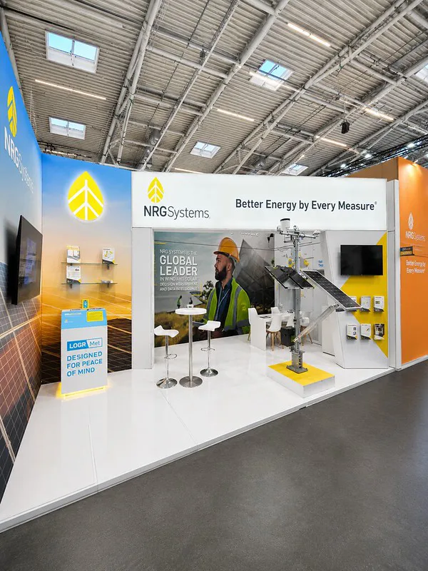 28 Sqm Booth for NRG Systems – USA Intersolar Europe 2026, Munich