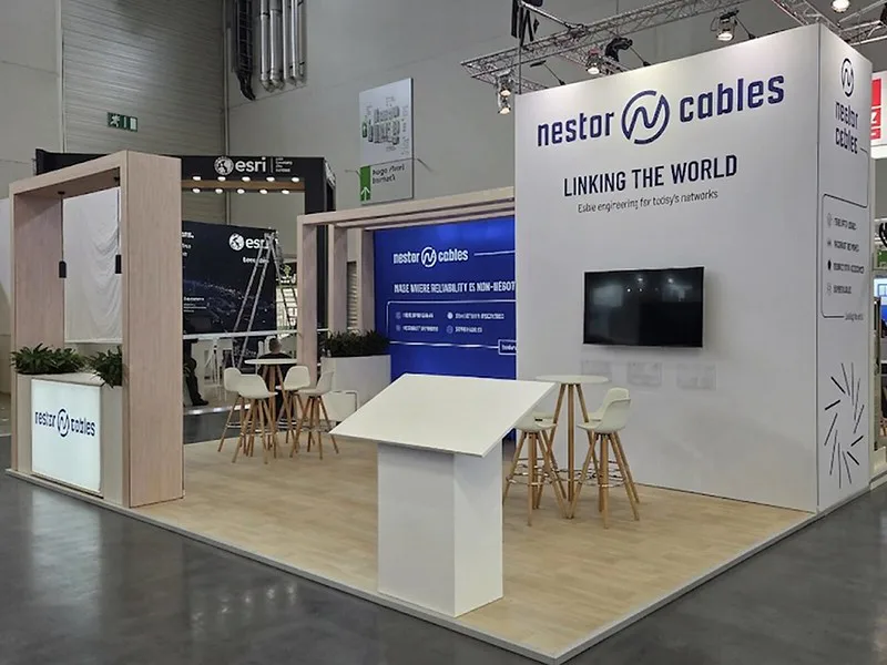 35 Sqm Booth for Nestor Cables – Finland ANGA COM 2026, Cologne