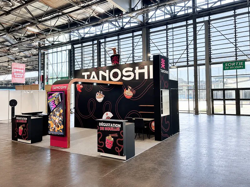 30 Sqm Booth for Tanoshi (Mindoza) – France Japan Expo Paris 2026, Paris