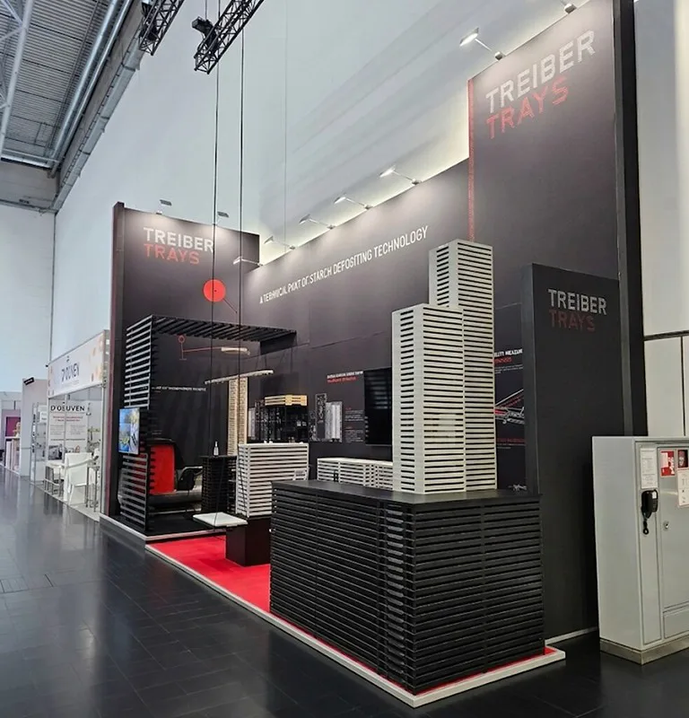 27 Sqm Booth for Treiber Trays – Germany INTERPACK 2026, Dusseldorf