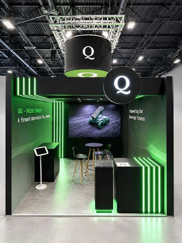 14 Sqm Booth for Project Q – Germany Eurosatory 2026, Paris
